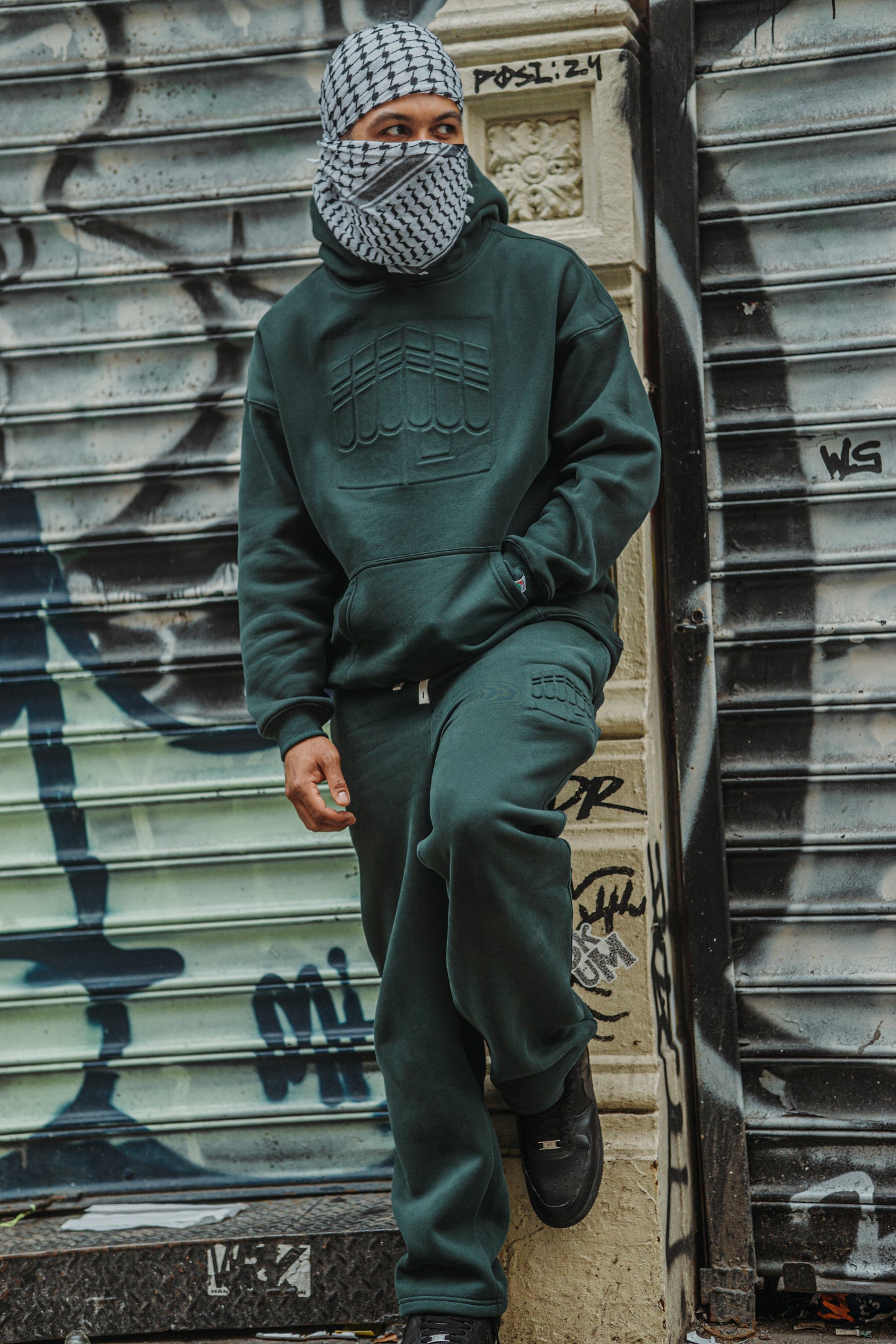 Zaytoon Green Full Set Men