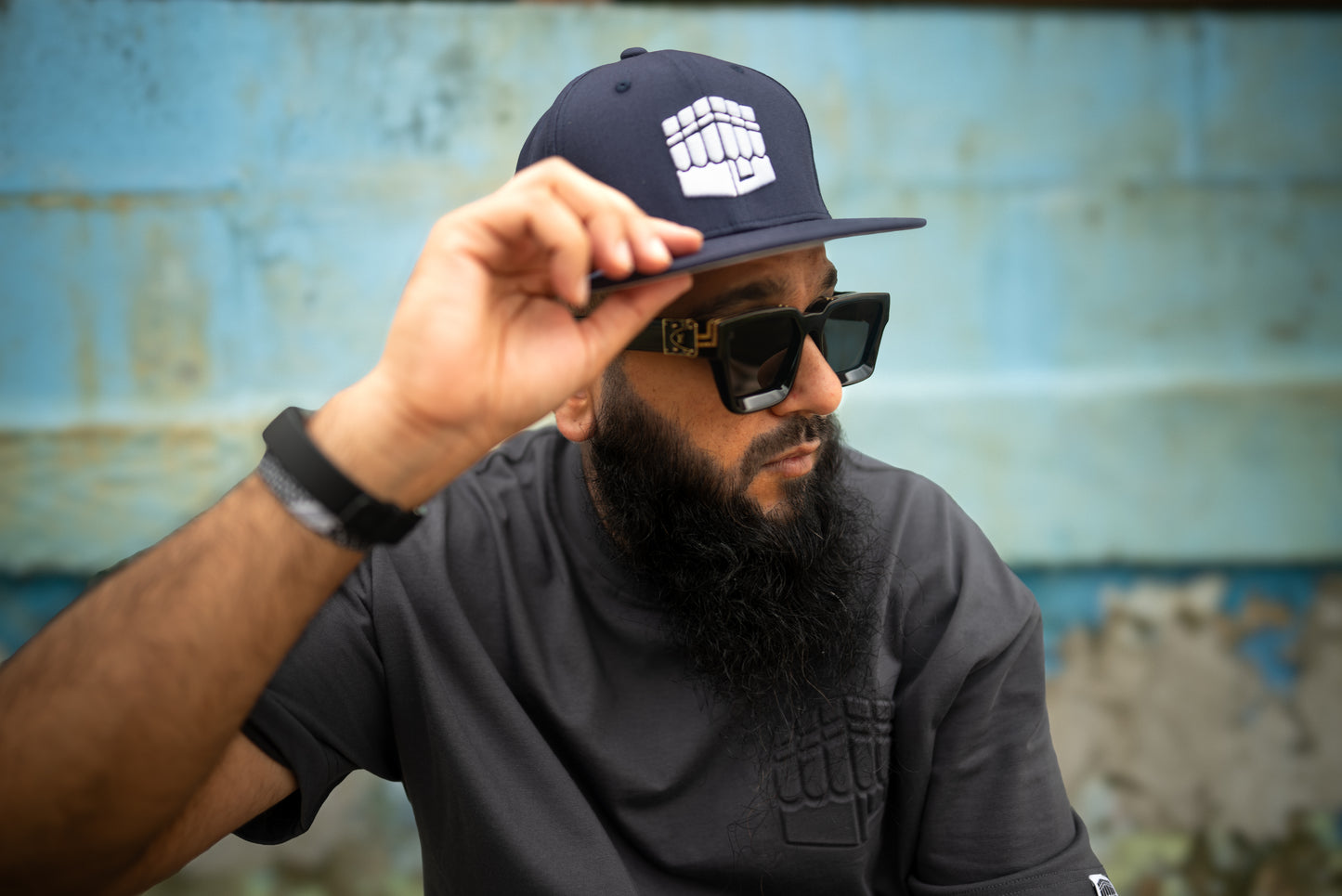 Noon Navy SnapBack