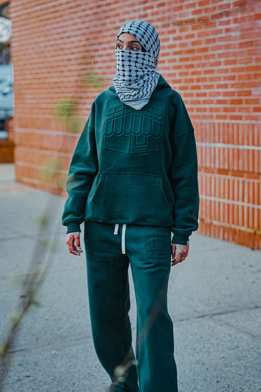 Zaytoon Green Full Set Women