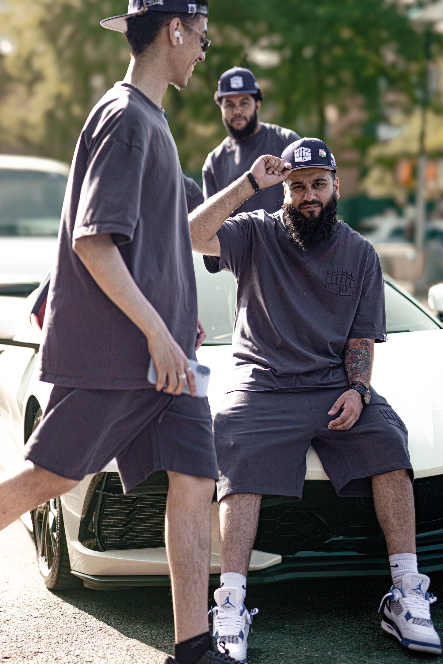 Nur Navy Snapback with Pins