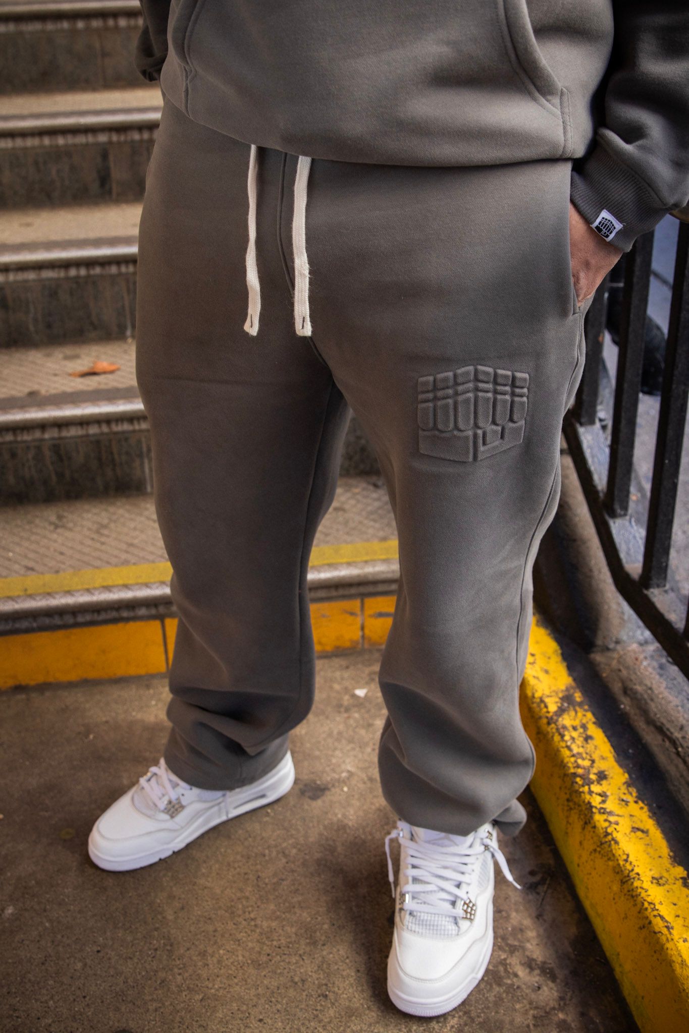 Al-Ghafoor Grey Full Set Men