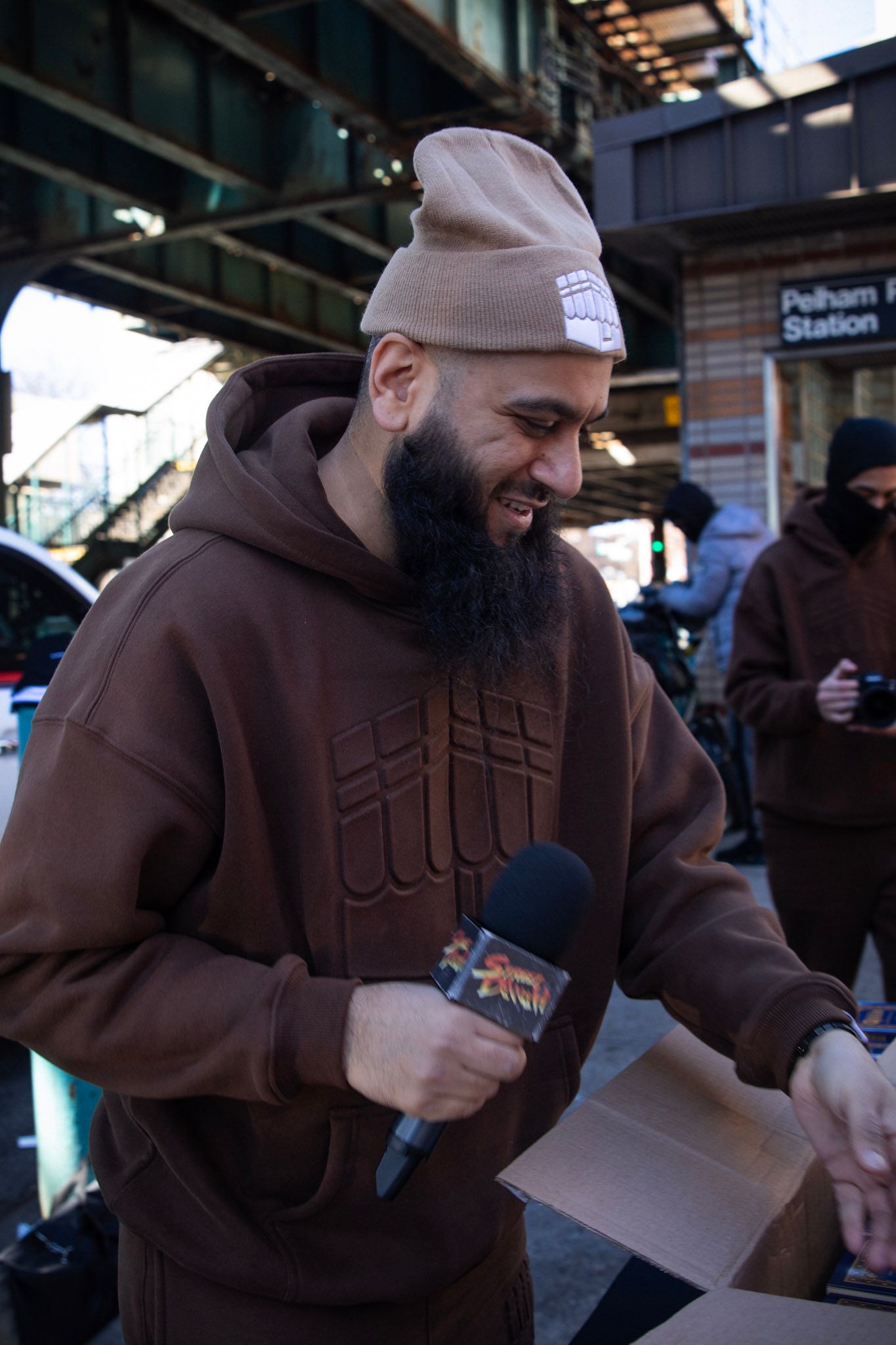 Rashidun Red Beanie Men