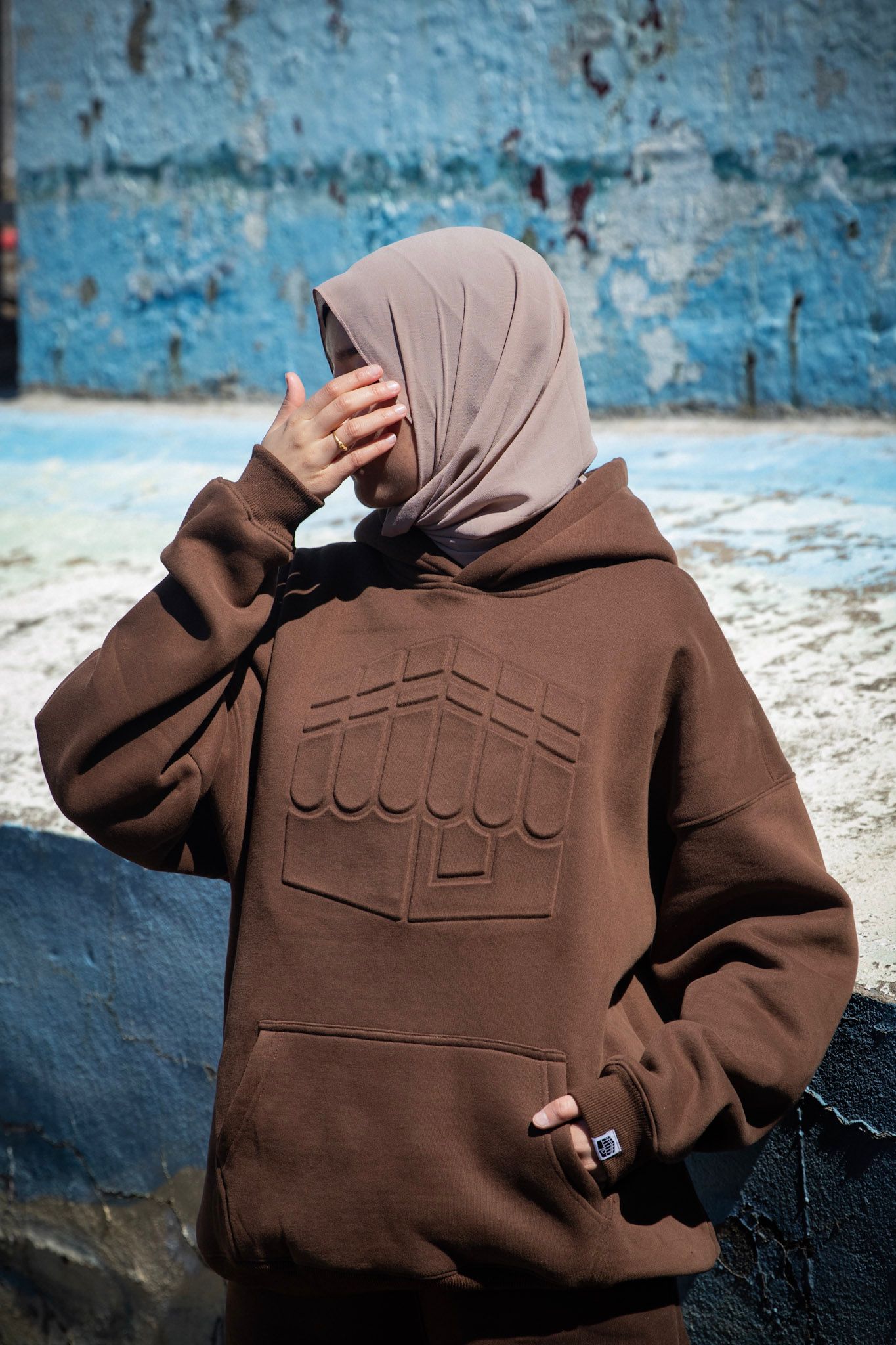 Bedouin Brown Hoodie Women